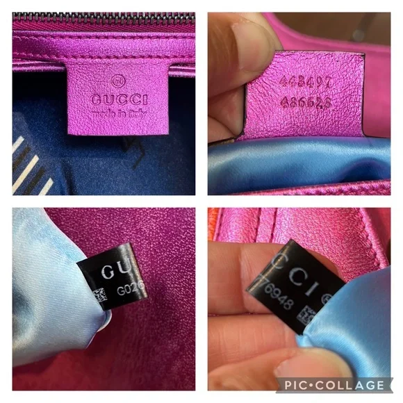 A116- 💯 % authentic Gucci limited Marmont shoulder bag - Picture 17 of 17